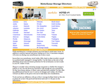 Tablet Screenshot of motorhome-storage.com